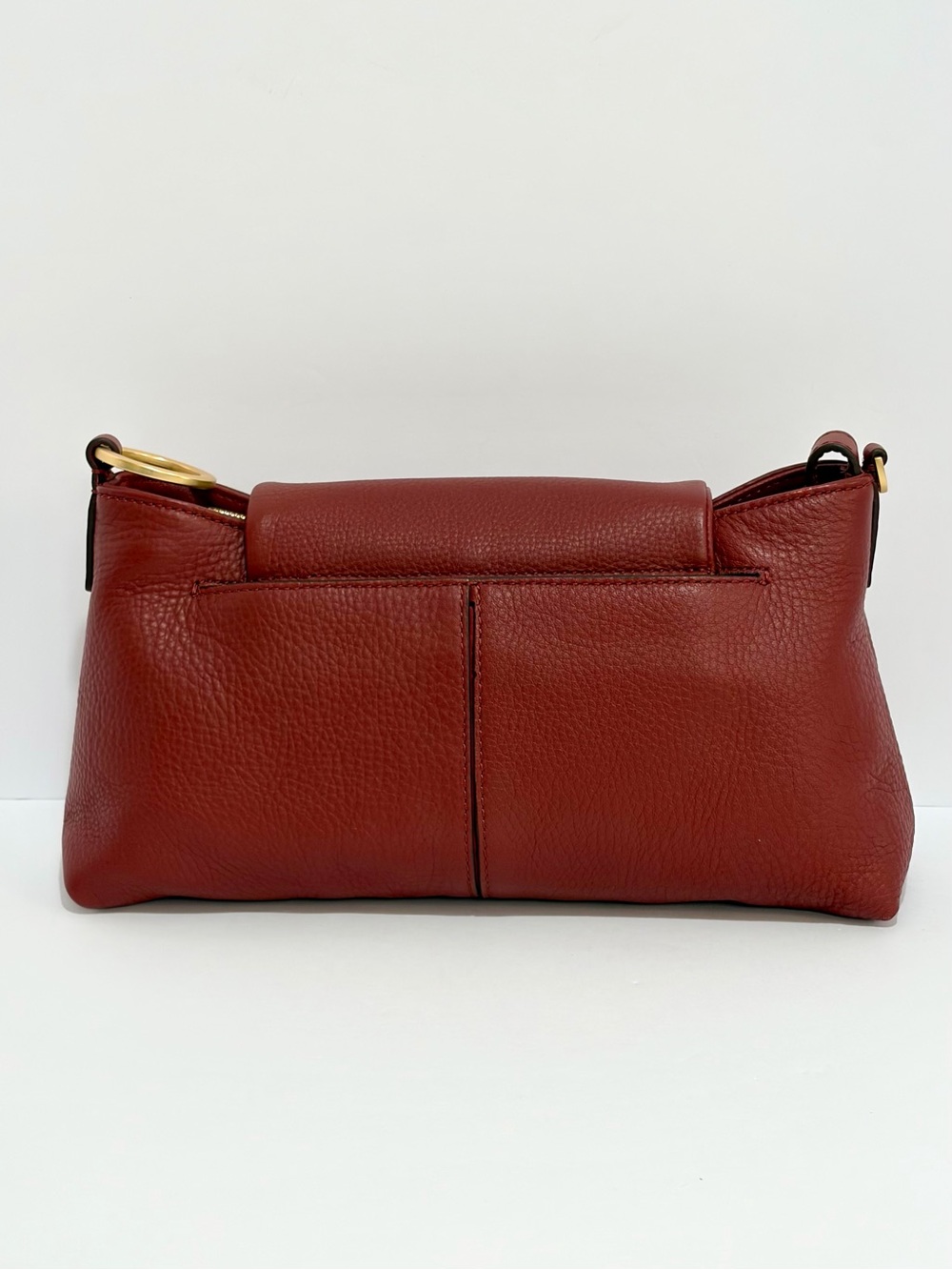 Hammitt VIP Satchel In Pomodoro Red/Brushed Gold/Hammered Rivets. Like 🆕 - Picture 6 of 16